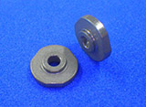 Sintered bushings that realize high performance electric solenoid valves